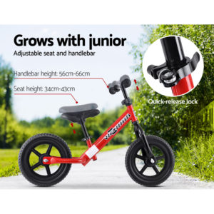 Rigo 12 Inch Kids Balance Bike – Red